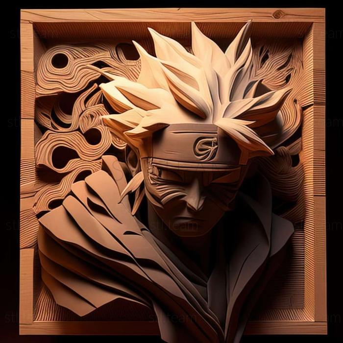3D model Danzo Shimura from Naruto (STL)
